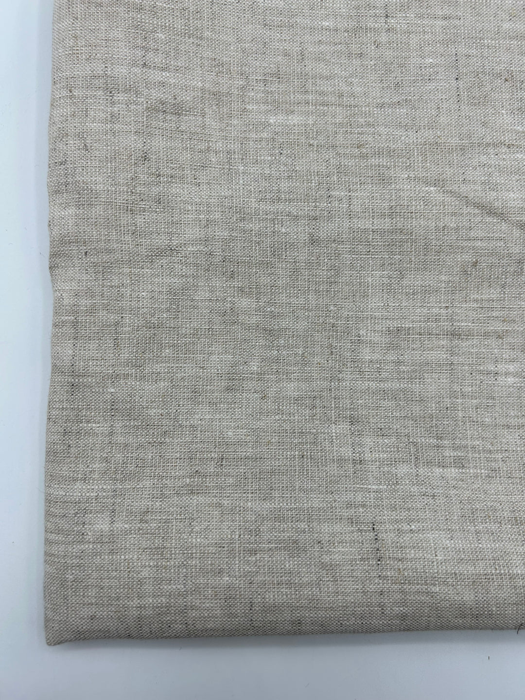 100% Linen Fabric in Natural - 57" wide, sold by the yard