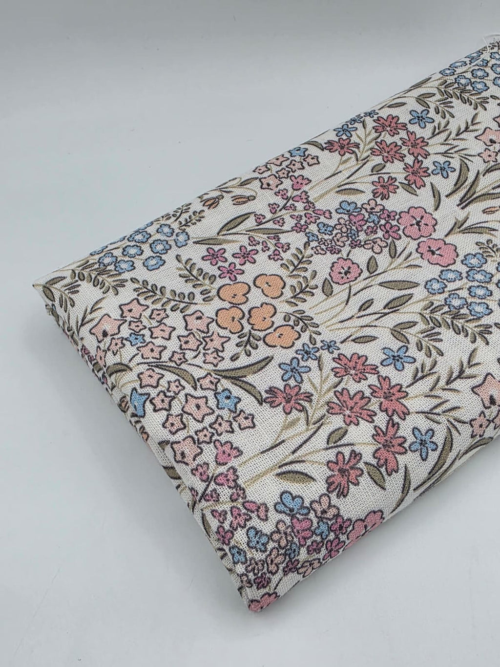 Printed Cotton Linen Fabric in Spring Breeze - 57" wide, sold by the yard