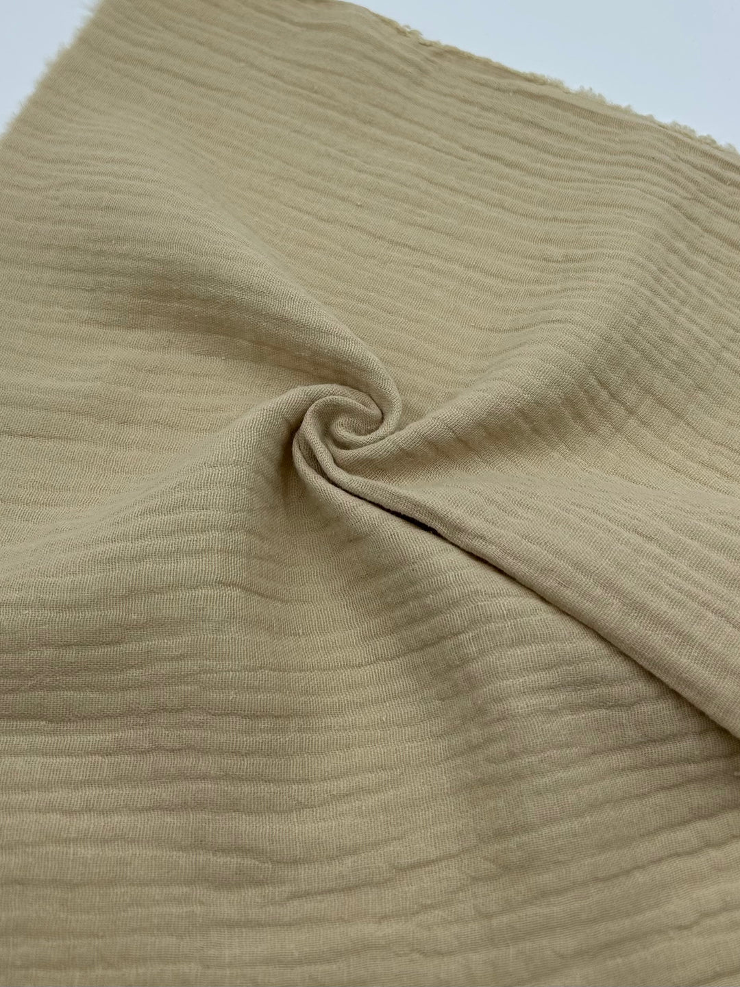 Double Gauze Muslin Fabric in Stone - 57" wide, sold by the yard