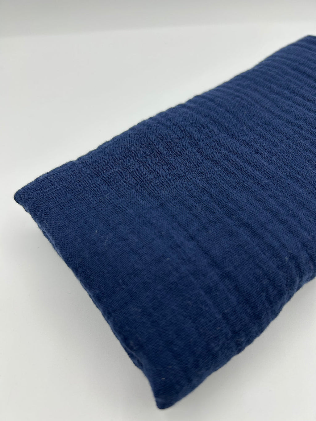 Double Gauze Muslin Fabric in Navy - 57" wide, sold by the yard