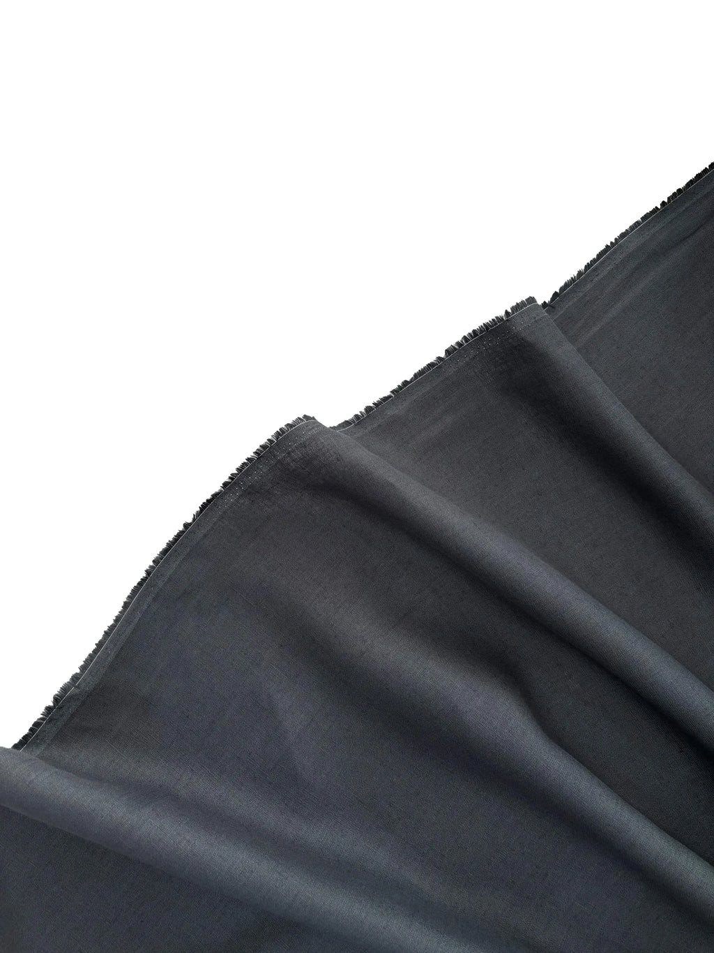 100% Linen Fabric Anthracite