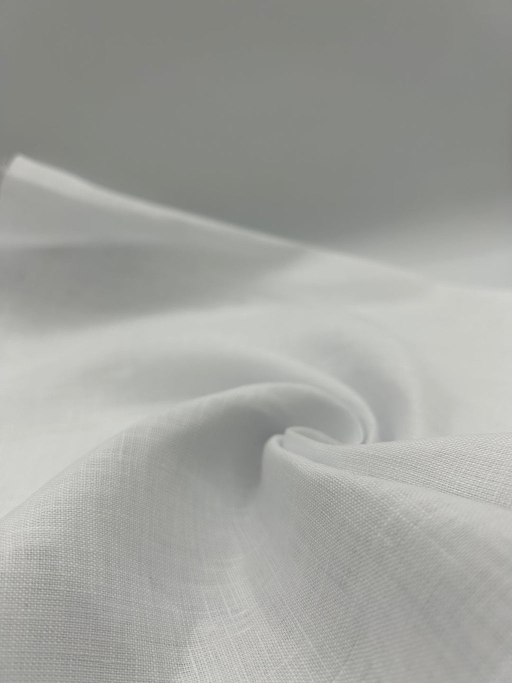 100% Linen Fabric in White - 57" wide, sold by the yard