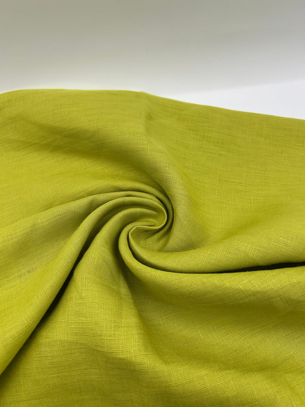 100% Linen Fabric in Pistachio - 57" wide, sold by the yard