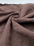 Double Gauze Muslin Fabric in Cocoa - 57" wide, sold by the yard