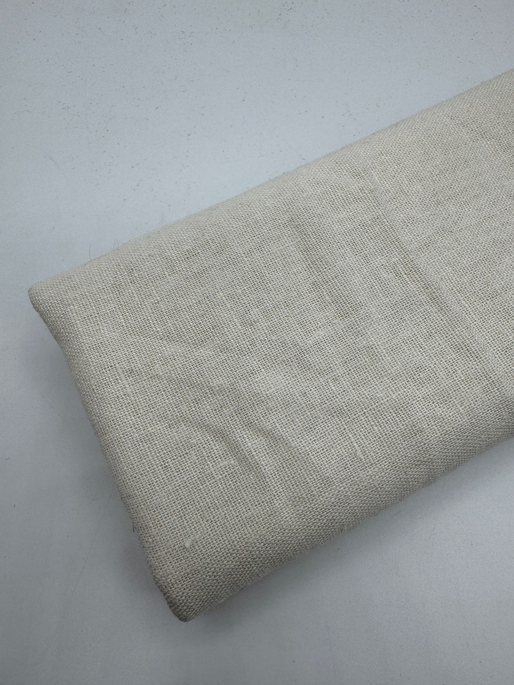 Viscose Linen Fabric in Ivory - 57" wide, sold by the yard