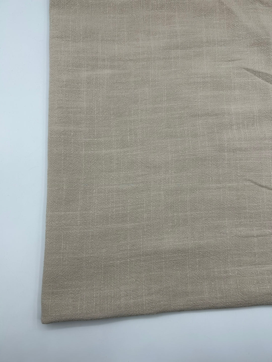 Viscose Linen Fabric in Beige - 57" wide, sold by the yard