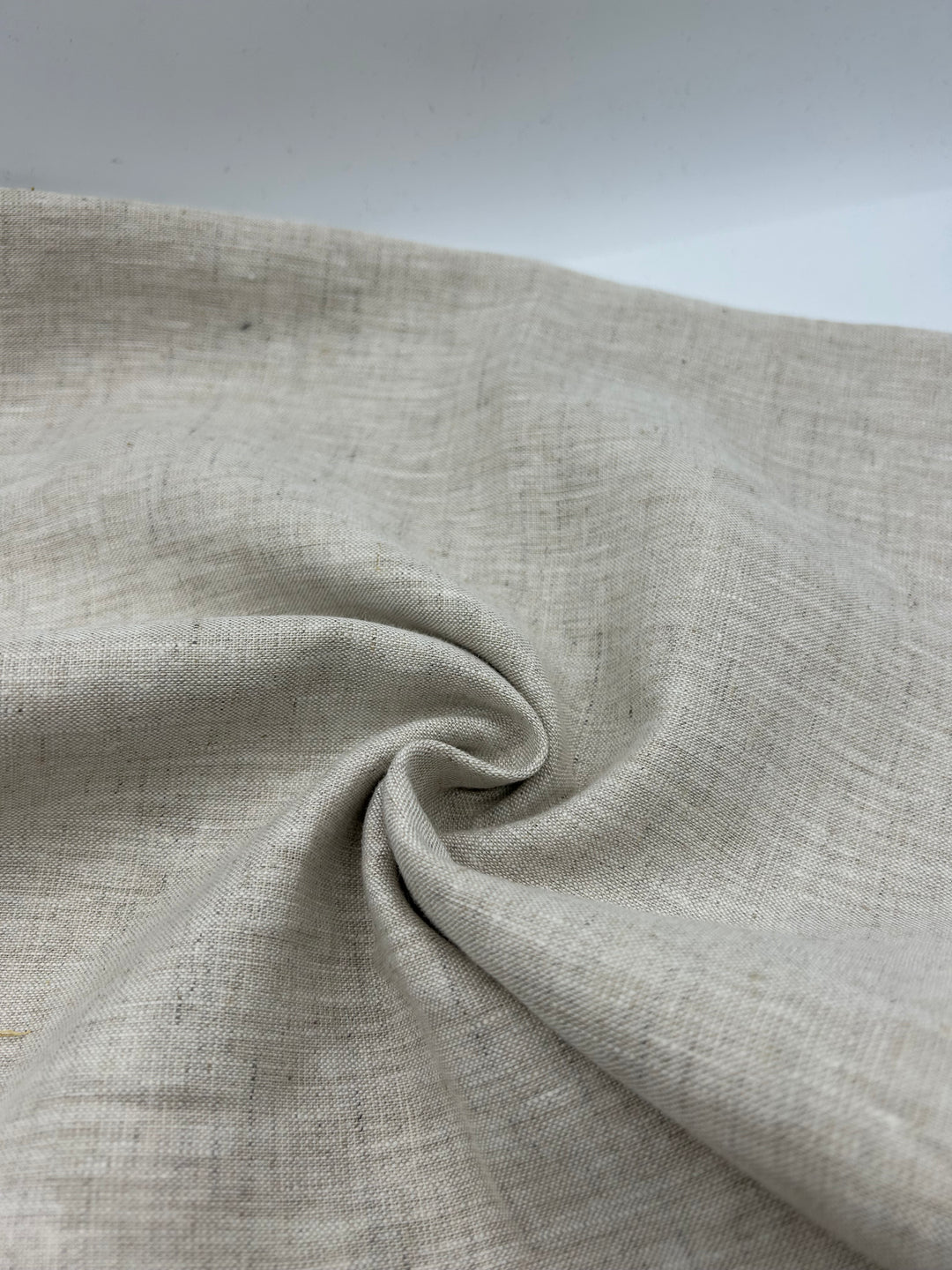 100% Linen Fabric in Natural - 57" wide, sold by the yard