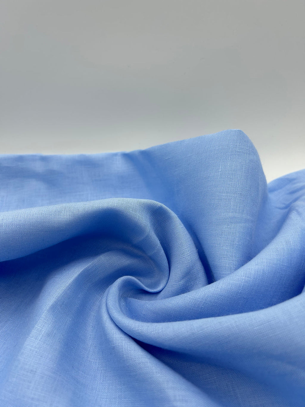 100% Linen Fabric in Blue - 57" wide, sold by the yard