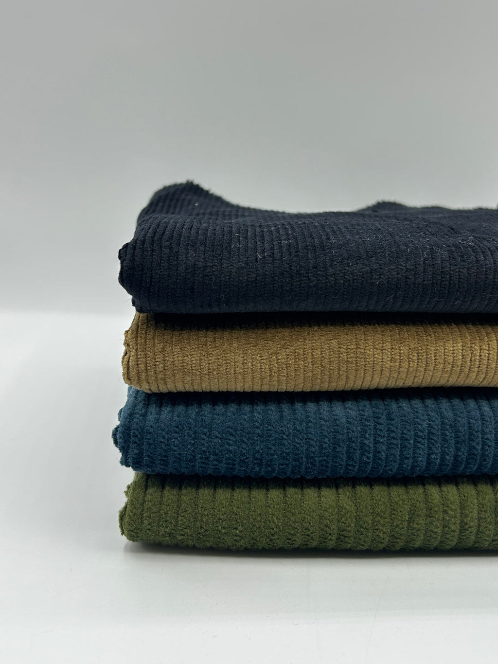 Corduroy Fabric in Indigo - 57" wide, sold by the yard