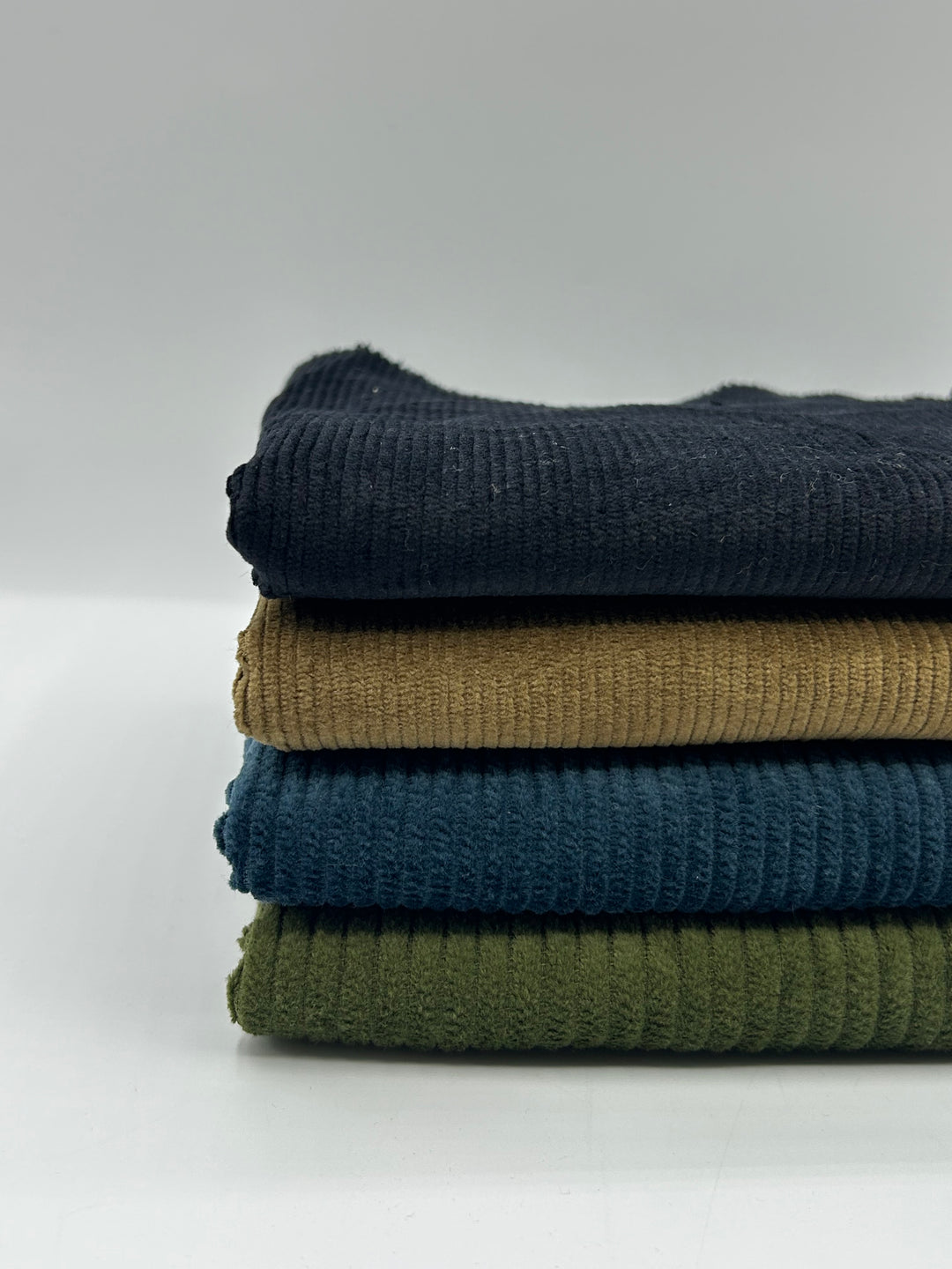 Corduroy Fabric in Indigo - 57" wide, sold by the yard