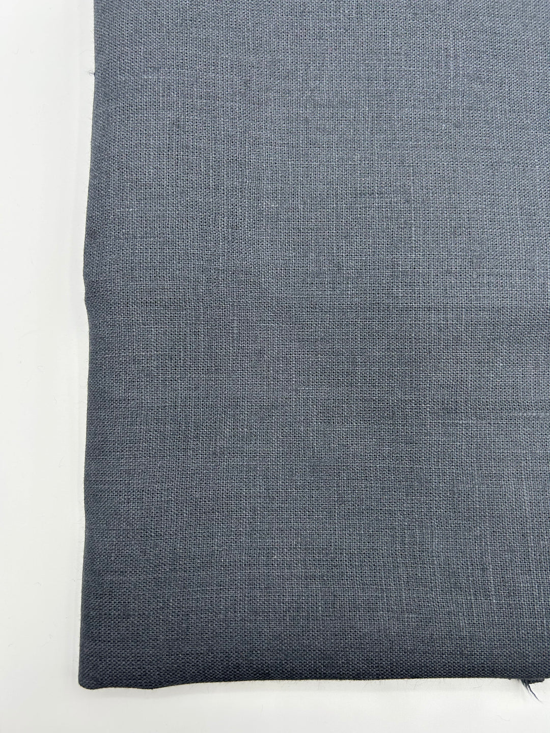 100% Linen Fabric in Steel Blue - 57" wide, sold by the yard