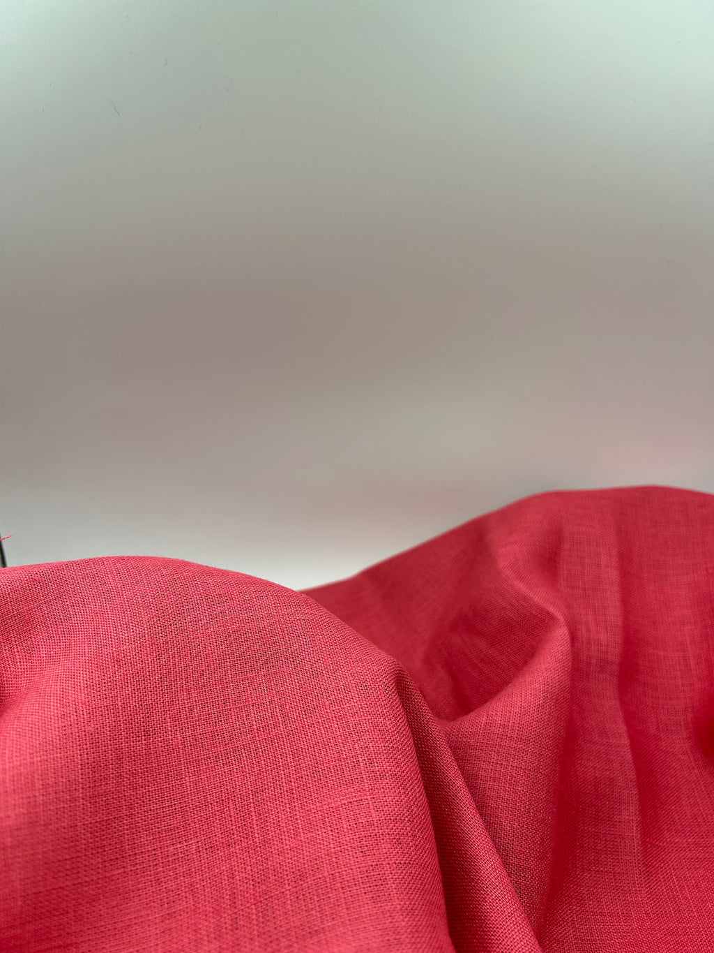 100% Linen Fabric in Pomegranate - 57" wide, sold by the yard
