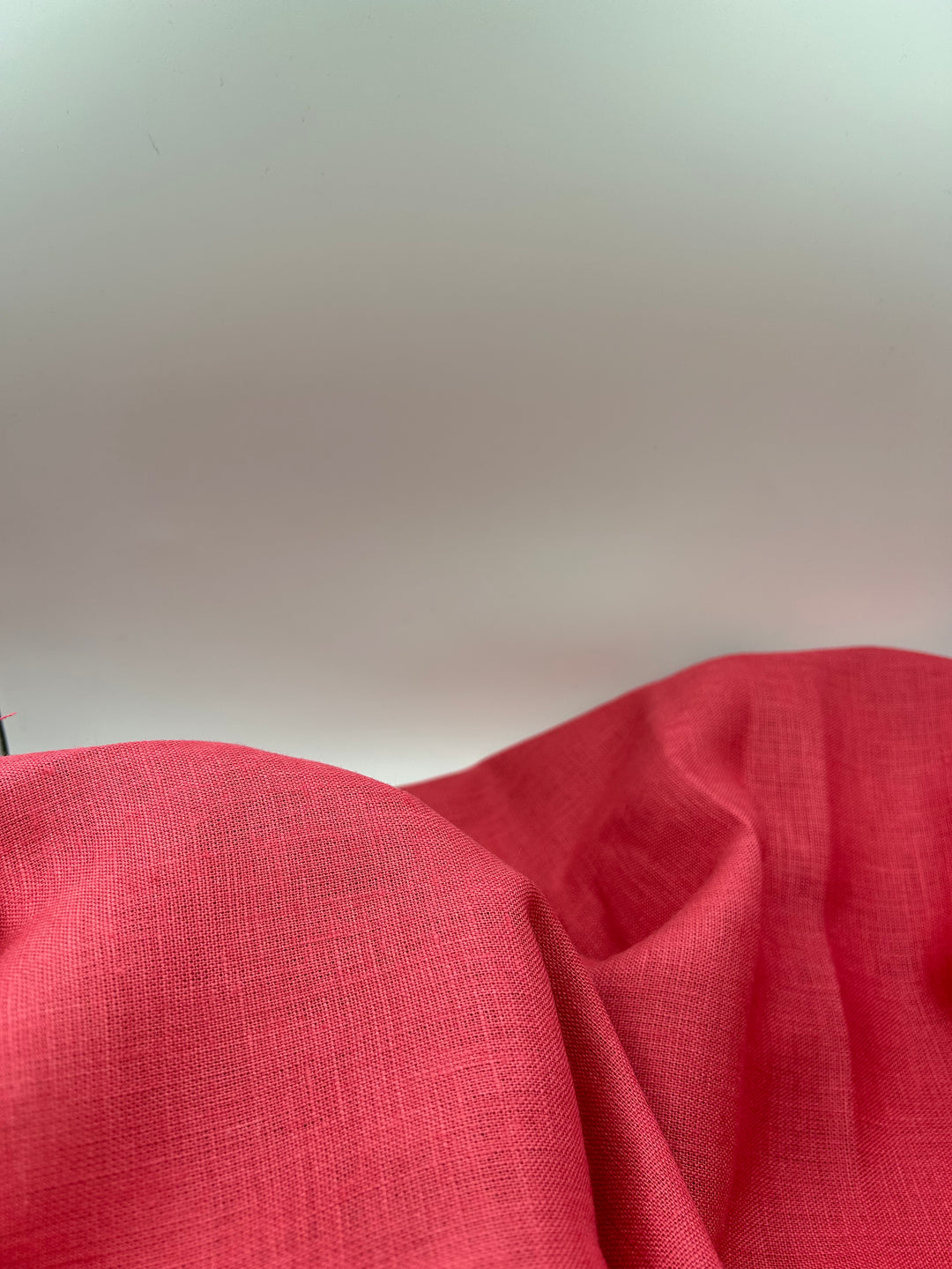 100% Linen Fabric in Pomegranate - 57" wide, sold by the yard