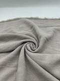 Viscose Linen Fabric in Grey - 57" wide, sold by the yard