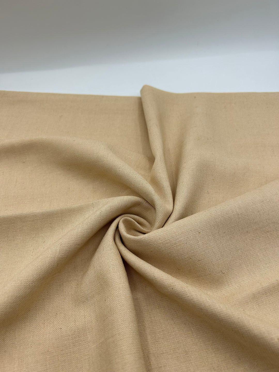 Viscose Linen Fabric in Warm Sand - 57" wide, sold by the yard