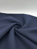 Wool-Blend Coating Fabric in Navy - 59" wide, sold by the yard
