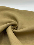 100% Linen Fabric in Camel - 57" wide, sold by the yard