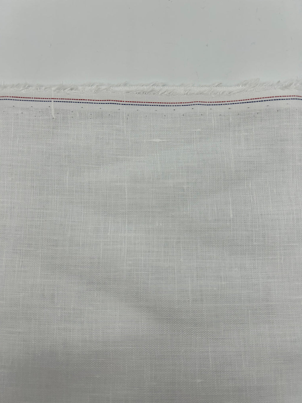100% Linen Fabric in White - 57" wide, sold by the yard