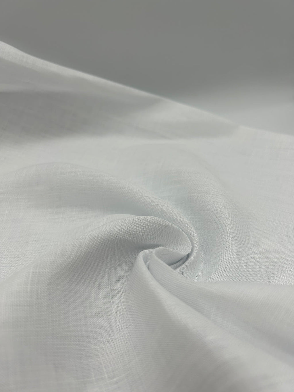 100% Linen Fabric in White - 57" wide, sold by the yard