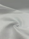 100% Linen Fabric in White - 57" wide, sold by the yard