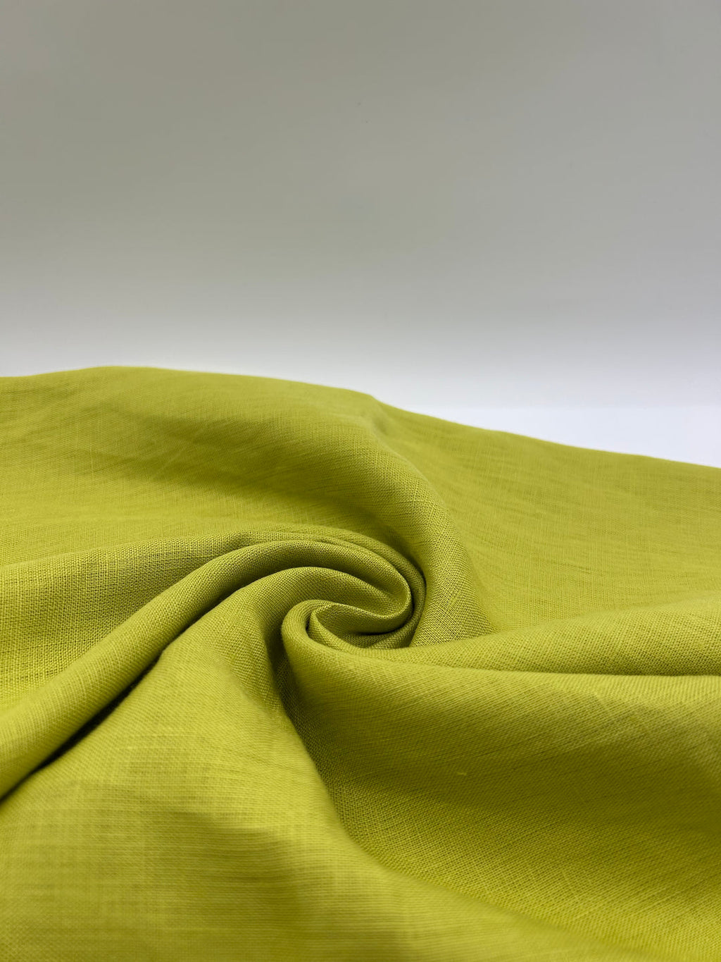 100% Linen Fabric in Pistachio - 57" wide, sold by the yard