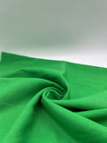 Viscose Linen Fabric in Benetton Green - 57" wide, sold by the yard
