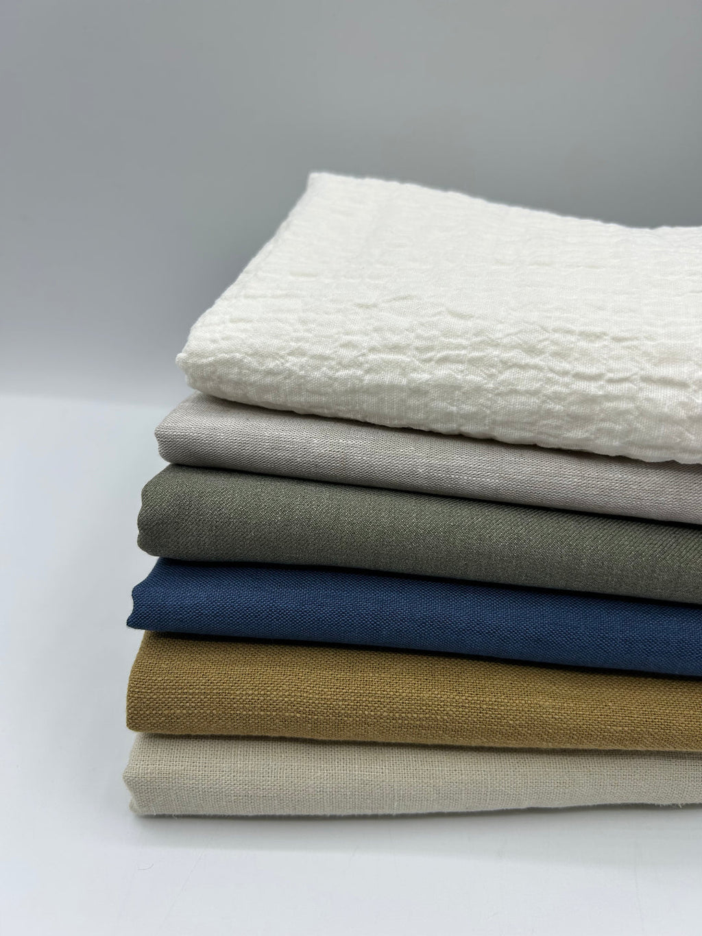 Cotton Linen Fabric in Natural - 57" wide, sold by the yard