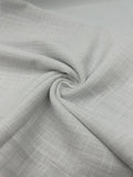 Cotton Linen Fabric in Soft White - 57" wide, sold by the yard