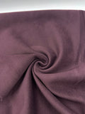 Wool-Blend Coating Fabric in Plum - 59" wide, sold by the yard