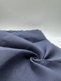 100% Linen Fabric in Raw Navy - 57" wide, sold by the yard
