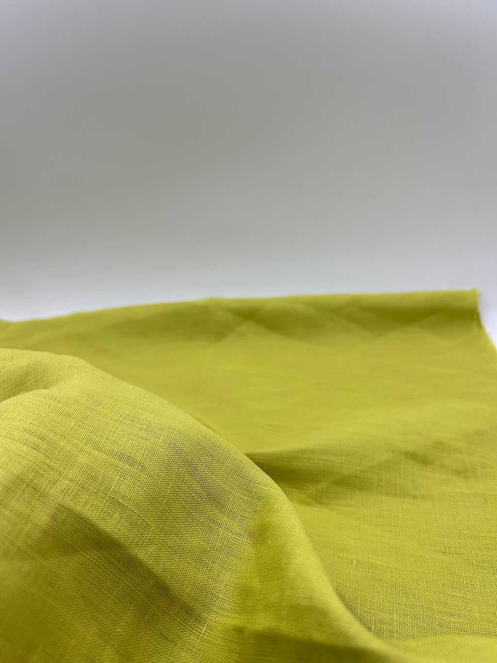 100% Linen Fabric in Pistachio - 57" wide, sold by the yard