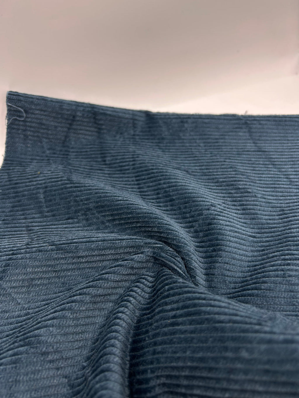 Corduroy Fabric in Indigo - 57" wide, sold by the yard