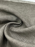 100% Linen Fabric in Brown Melange - 57" wide, sold by the yard