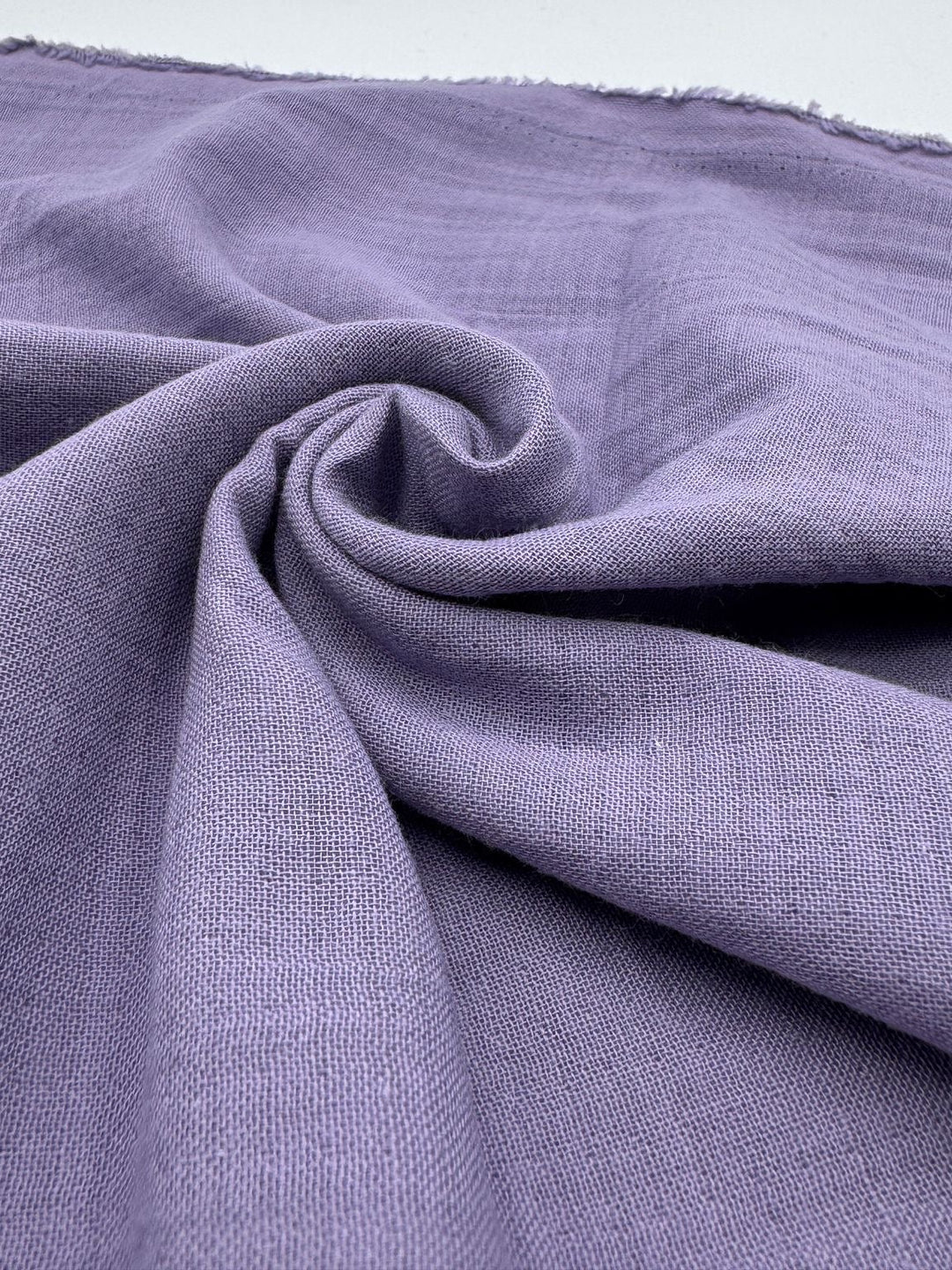Double Gauze Muslin Fabric in Lilac - 57" wide, sold by the yard