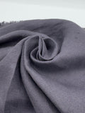 100% Linen Fabric in Slate Grey - 57" wide, sold by the yard