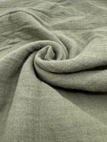Double Gauze Muslin Fabric in Dusty Sage - 57" wide, sold by the yard