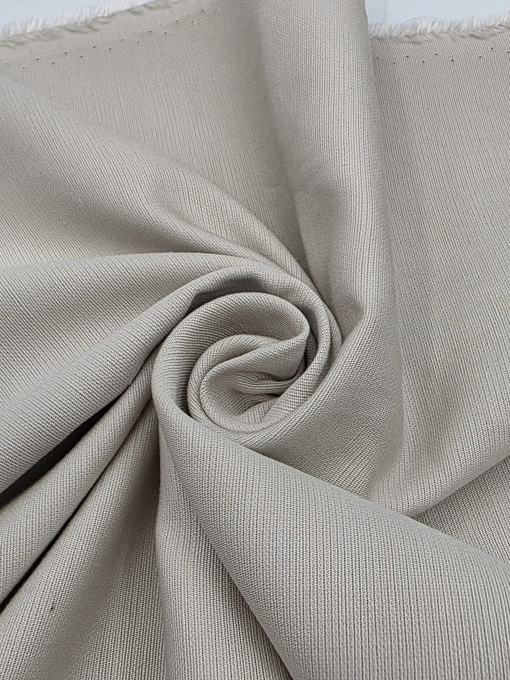 Viscose Linen Fabric in Stone - 57" wide, sold by the yard