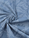 Cotton Voile Fabric in Cornflower Fern - 59" wide, sold by the yard