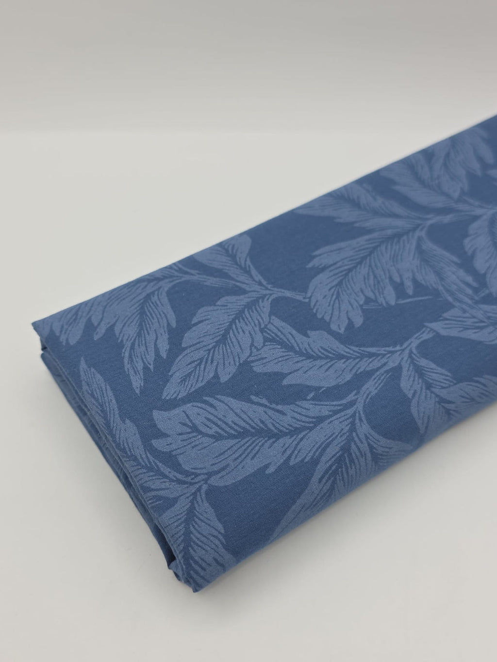 Cotton Voile Fabric in Cornflower Fern - 59" wide, sold by the yard