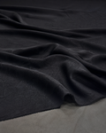 Crush Silk Satin - 59 Inches - Black