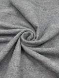 Cotton Linen Fabric in Smoke Stripe - 57" wide, sold by the yard