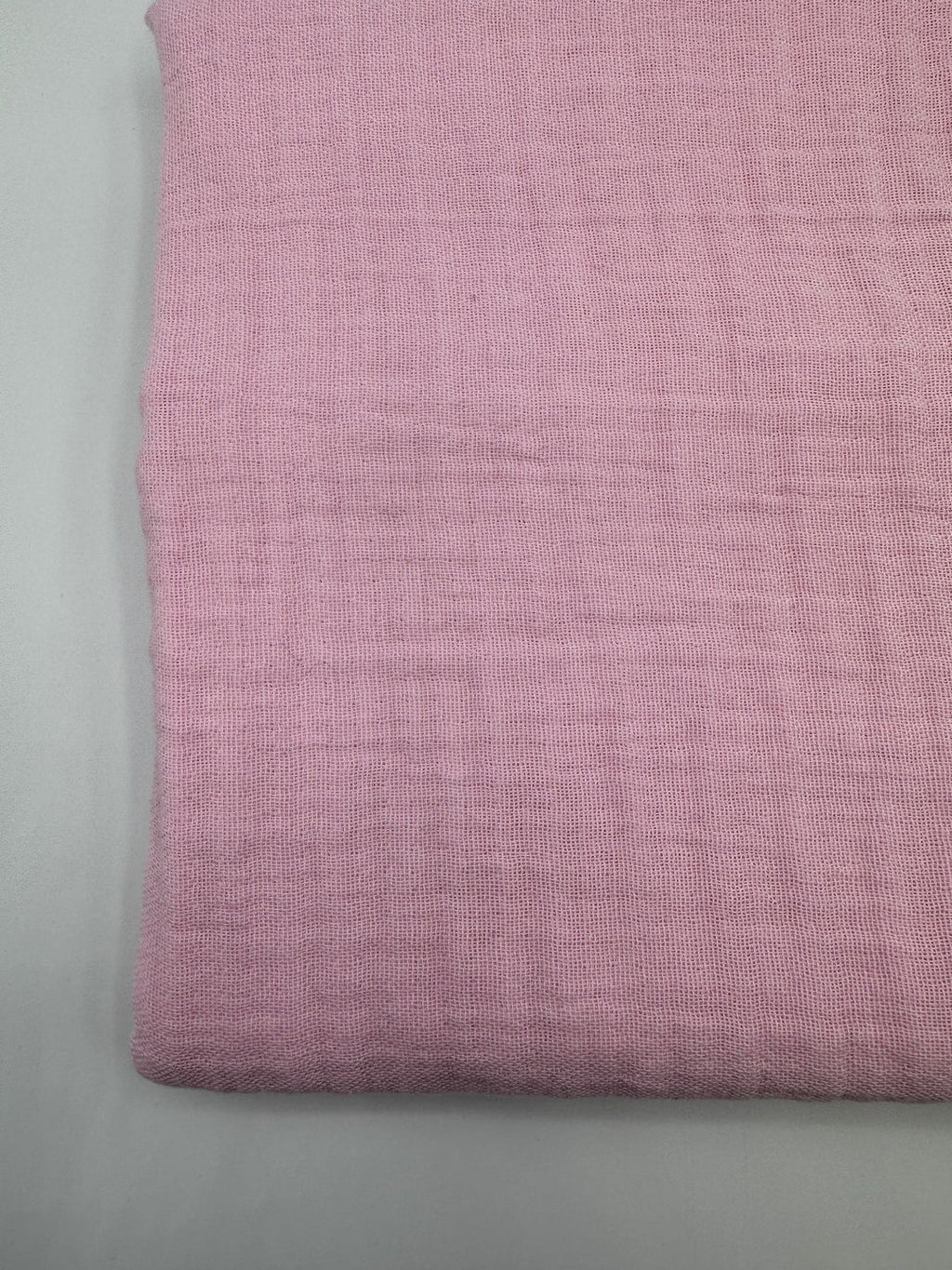 Double Gauze Muslin Fabric in Pink - 57" wide, sold by the yard