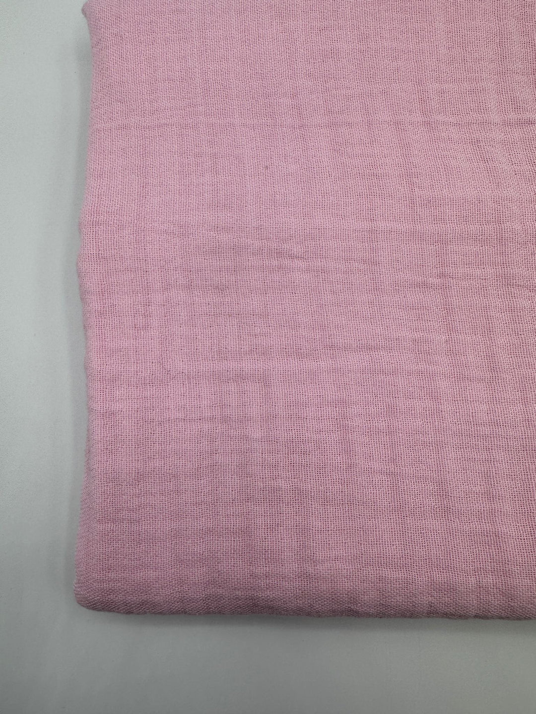 Double Gauze Muslin Fabric in Pink - 57" wide, sold by the yard