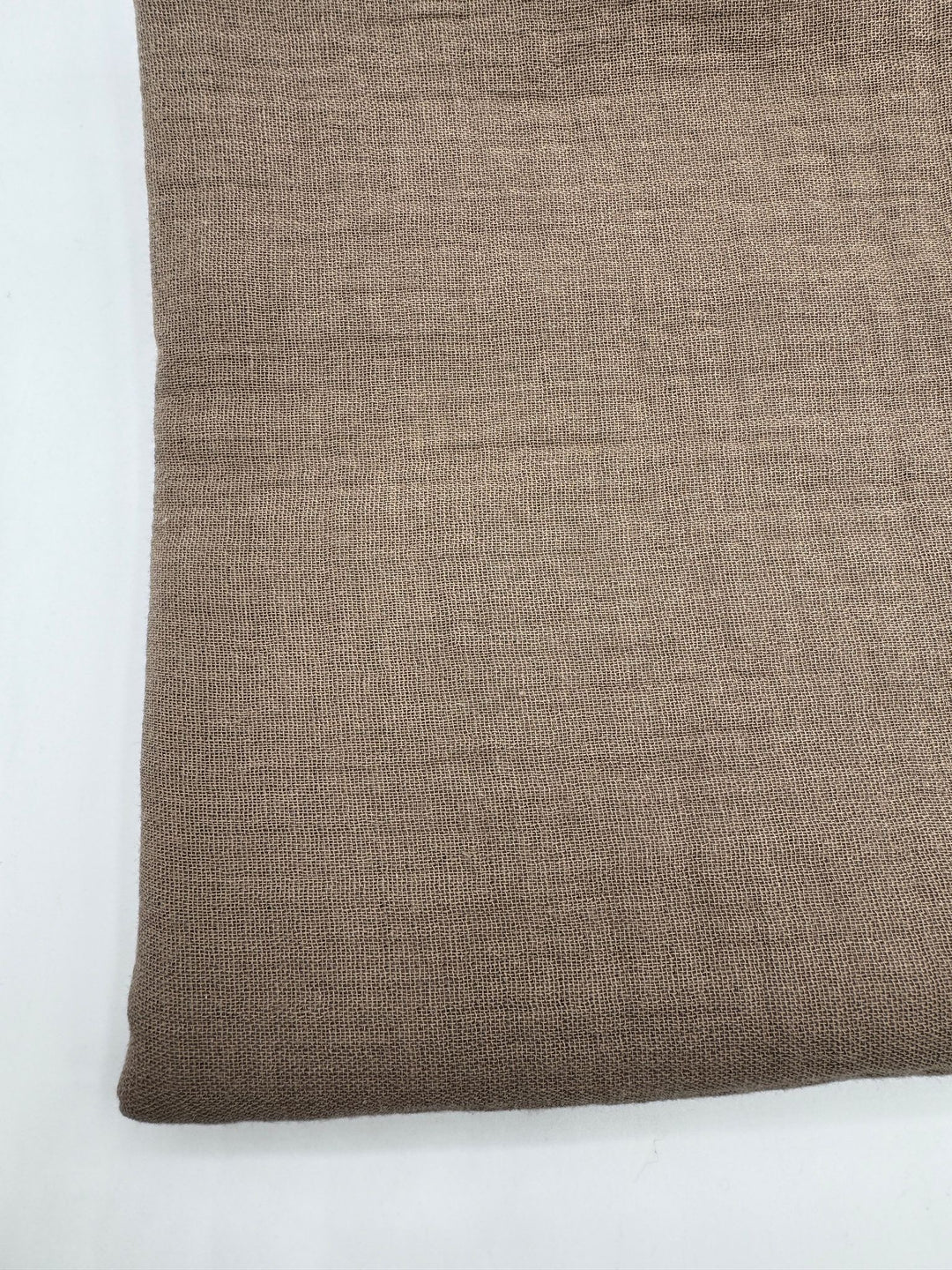 Double Gauze Muslin Fabric in Mink - 57" wide, sold by the yard