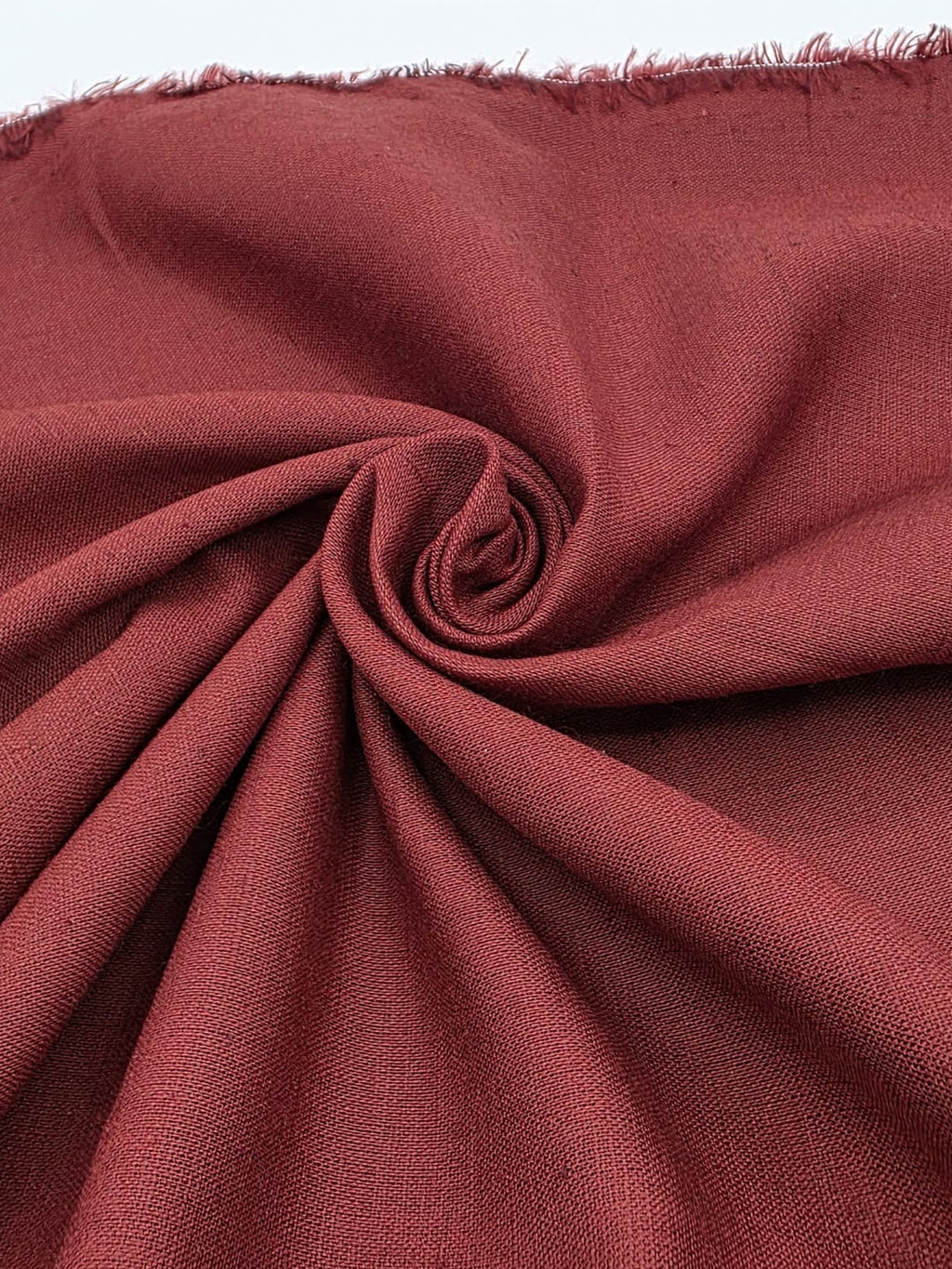 Cotton Linen Fabric in Burgundy - 57" wide, sold by the yard