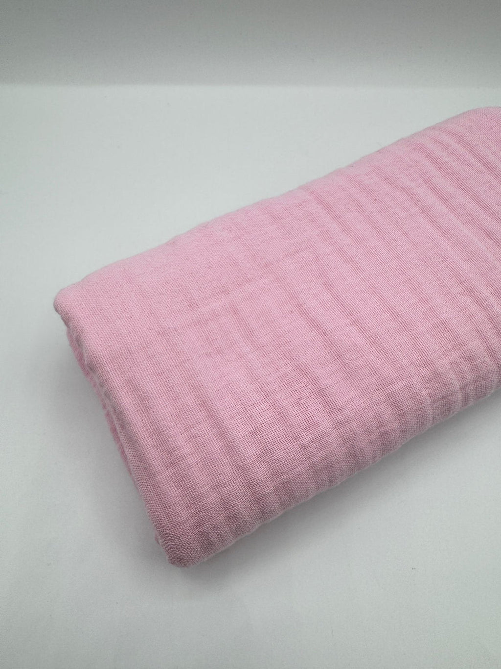 Double Gauze Muslin Fabric in Pink - 57" wide, sold by the yard