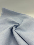 Cotton Linen Fabric in Blue - 57" wide, sold by the yard