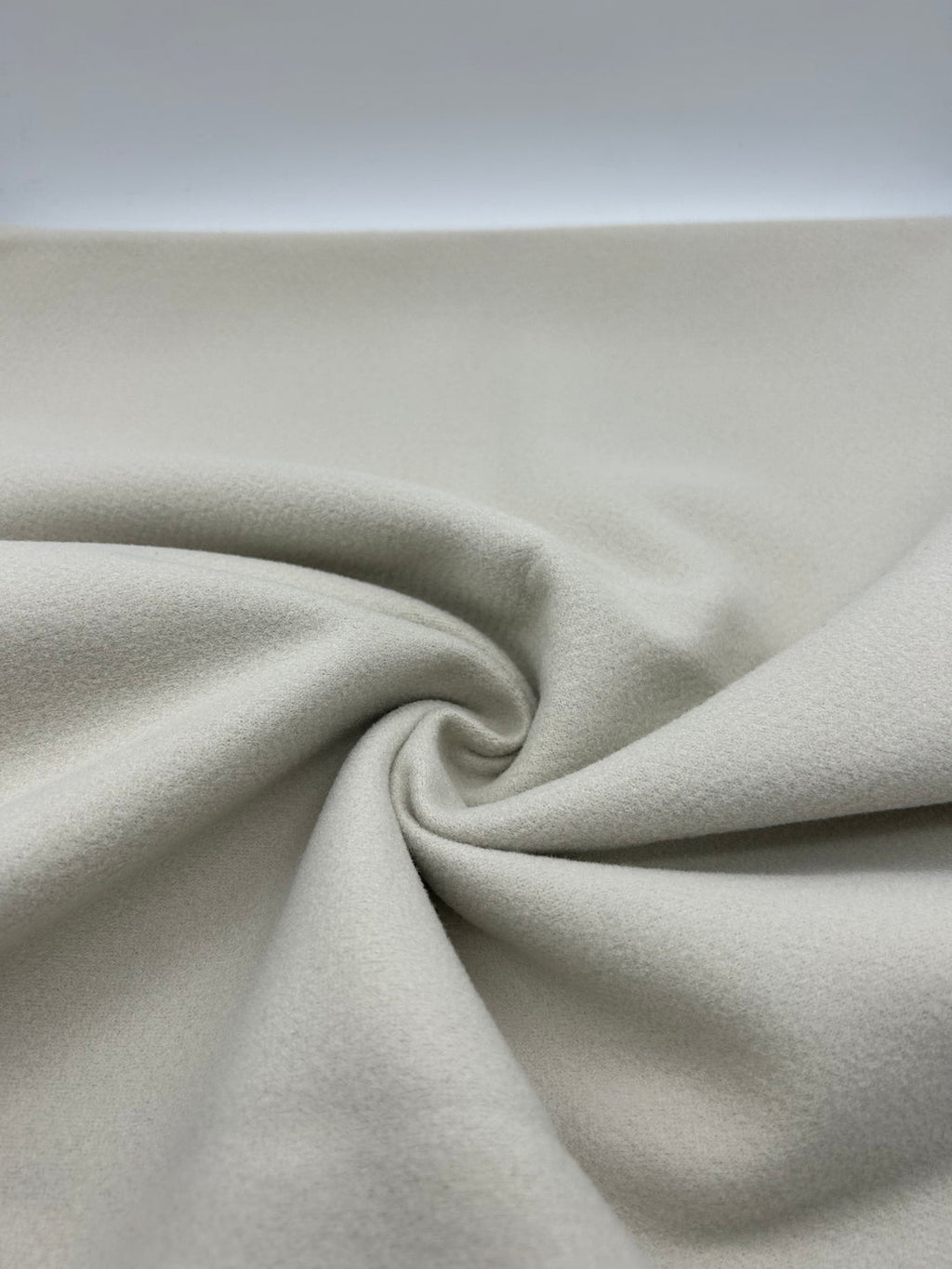 Wool-Blend Coating Fabric in Stone - 59" wide, sold by the yard