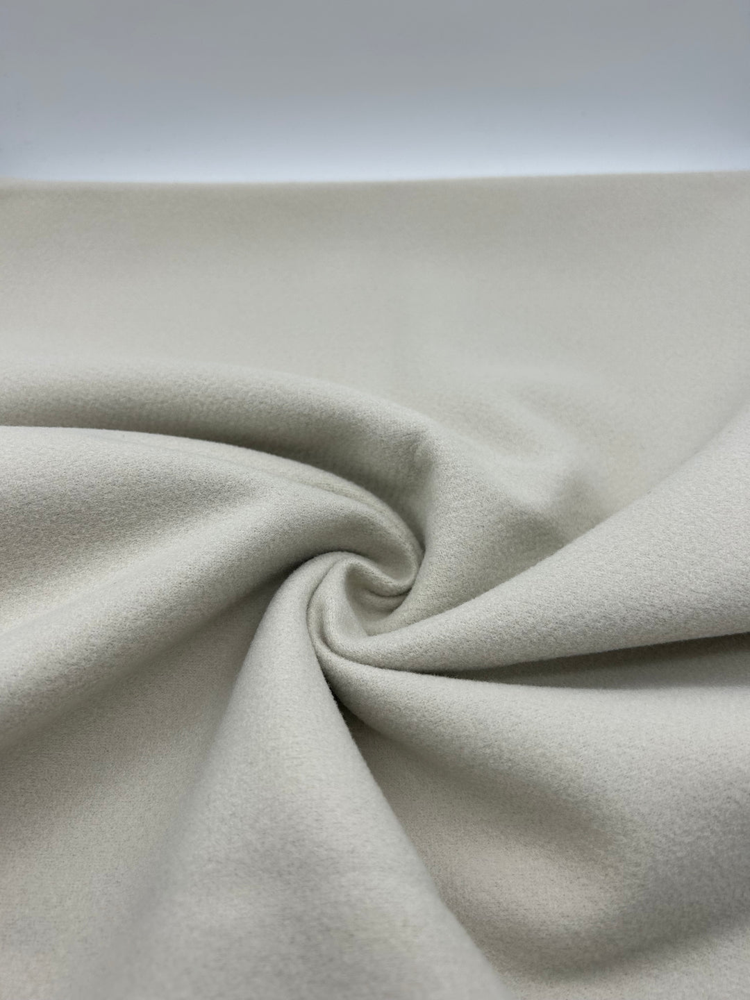 Wool-Blend Coating Fabric in Stone - 59" wide, sold by the yard