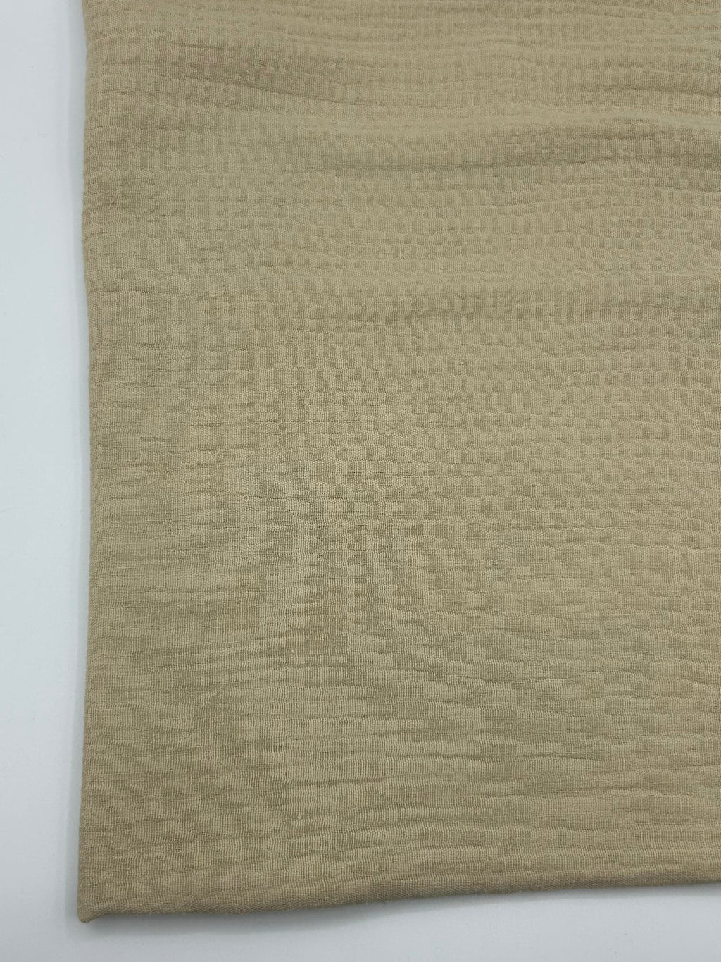 Double Gauze Muslin Fabric in Stone - 57" wide, sold by the yard